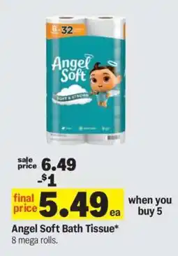 Meijer Angel Soft Bath Tissue offer