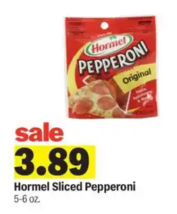 Meijer Hormel Sliced Pepperoni offer