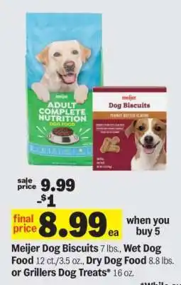 Meijer Meijer Dog Biscuits offer