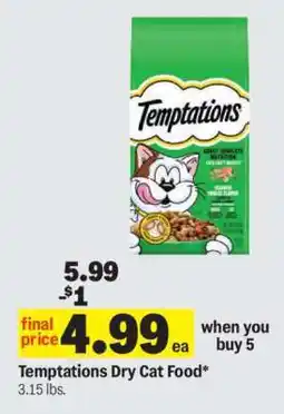 Meijer Temptations Dry Cat Food offer