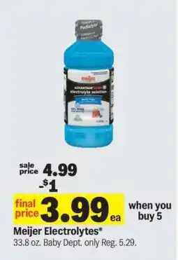 Meijer Meijer Electrolytes offer