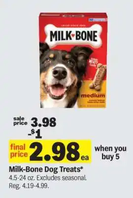 Meijer Milk-Bone Dog Treats offer