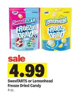 Meijer SweeTARTS or Lemonhead Freeze Dried Candy offer