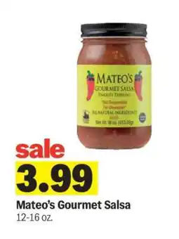 Meijer Mateo's Gourmet Salsa offer