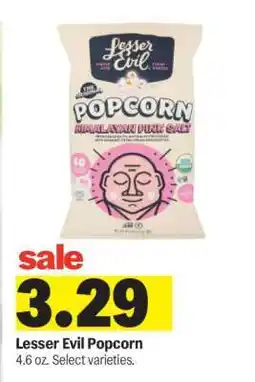 Meijer Lesser Evil Popcorn offer