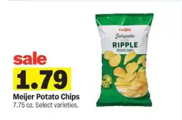 Meijer Meijer Potato Chips offer