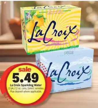 Meijer La Croix Sparkling Water offer