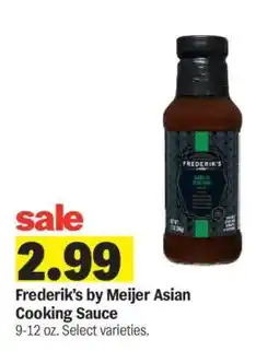 Meijer Frederik’s by Meijer Asian Cooking Sauce offer