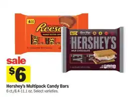 Meijer Hershey's Multipack Candy Bars offer