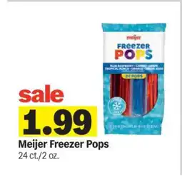 Meijer Meijer Freezer Pops offer