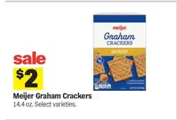 Meijer Meijer Graham Crackers offer