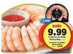 Meijer Frederik's by Meijer Shrimp Ring 16 oz offer