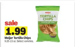 Meijer Meijer Tortilla Chips offer
