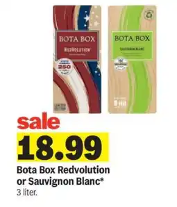 Meijer Bota Box Redvolution or Sauvignon Blanc offer