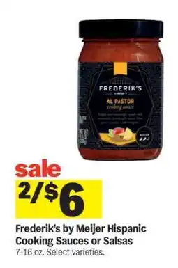 Meijer Frederikβs by Meijer Hispanic Cooking Sauces or Salsas offer