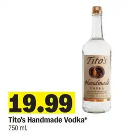 Meijer Tito's Handmade Vodka offer