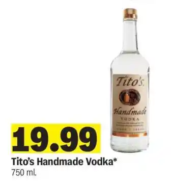 Meijer Tito's Handmade Vodka offer
