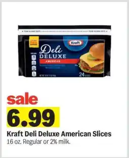Meijer Kraft Deli Deluxe American Slices offer
