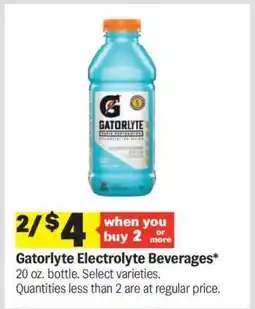 Meijer Gatorlyte Electrolyte Beverages offer