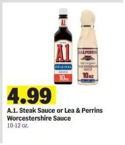 Meijer A.1. Steak Sauce or Lea & Perrins Worcestershire Sauce offer