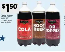 Dollar General Clover Valley Soda 2 Liter offer