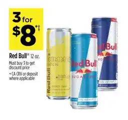 Dollar General Red Bull 12 oz offer
