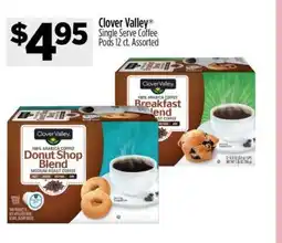 Dollar General Clover Valley Single Serve Coffee Pods 12 ct. Assorted offer