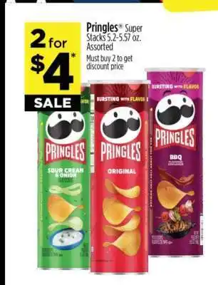Dollar General Pringles Super Stacks offer