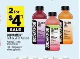 Dollar General BODYARMOR Flash I.V. 20 oz. Assorted offer