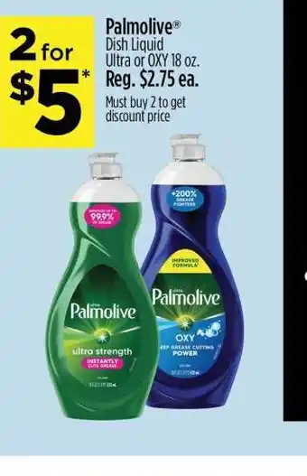 Dollar General Palmolive Dish Liquid offer