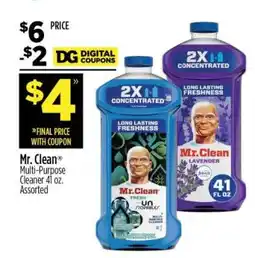 Dollar General Mr. Clean offer