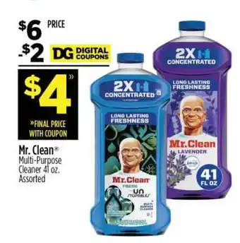 Dollar General Mr. Clean offer