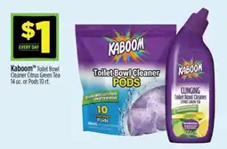 Dollar General Kaboom Toilet Bowl Cleaner offer