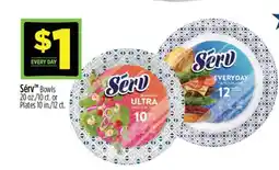 Dollar General Sérv Bowls or Plates offer