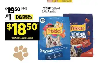 Dollar General Friskies Cat Food offer