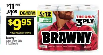 Dollar General Brawny offer