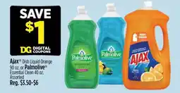 Dollar General Ajax Dish Liquid Orange offer