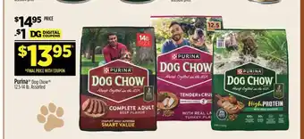 Dollar General Purina Dog Chow offer