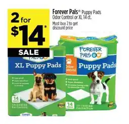 Dollar General Forever Pals Puppy Pads offer