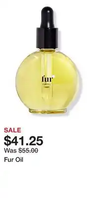 Ulta Beauty Fur Oil offer