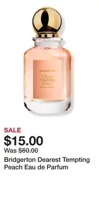 Ulta Beauty Bridgerton Dearest Tempting Peach Eau de Parfum offer