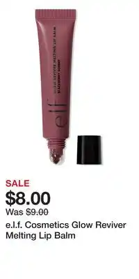 Ulta Beauty e.l.f. Cosmetics Glow Reviver Melting Lip Balm offer