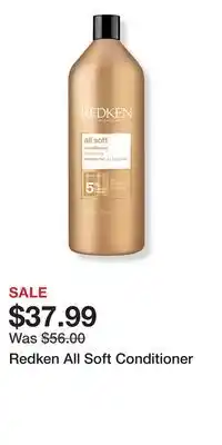 Ulta Beauty Redken All Soft Conditioner offer