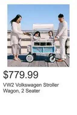 Costco VW2 Volkswagen Stroller Wagon, 2 Seater offer