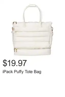 Costco iPack Puffy Tote Bag offer