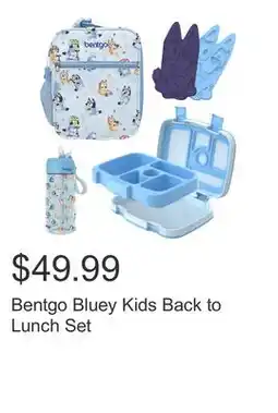 Costco Bentgo Bluey Kids Back to Lunch Set offer