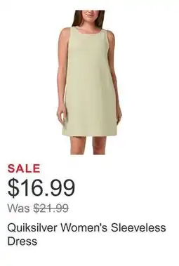 Costco Quiksilver Women's Sleeveless Dress offer