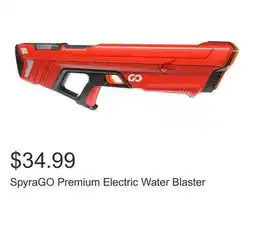 Costco SpyraGO Premium Electric Water Blaster offer