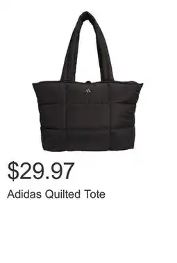 Costco Adidas Quilted Tote offer