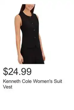 Costco Kenneth Cole Women's Suit Vest offer
